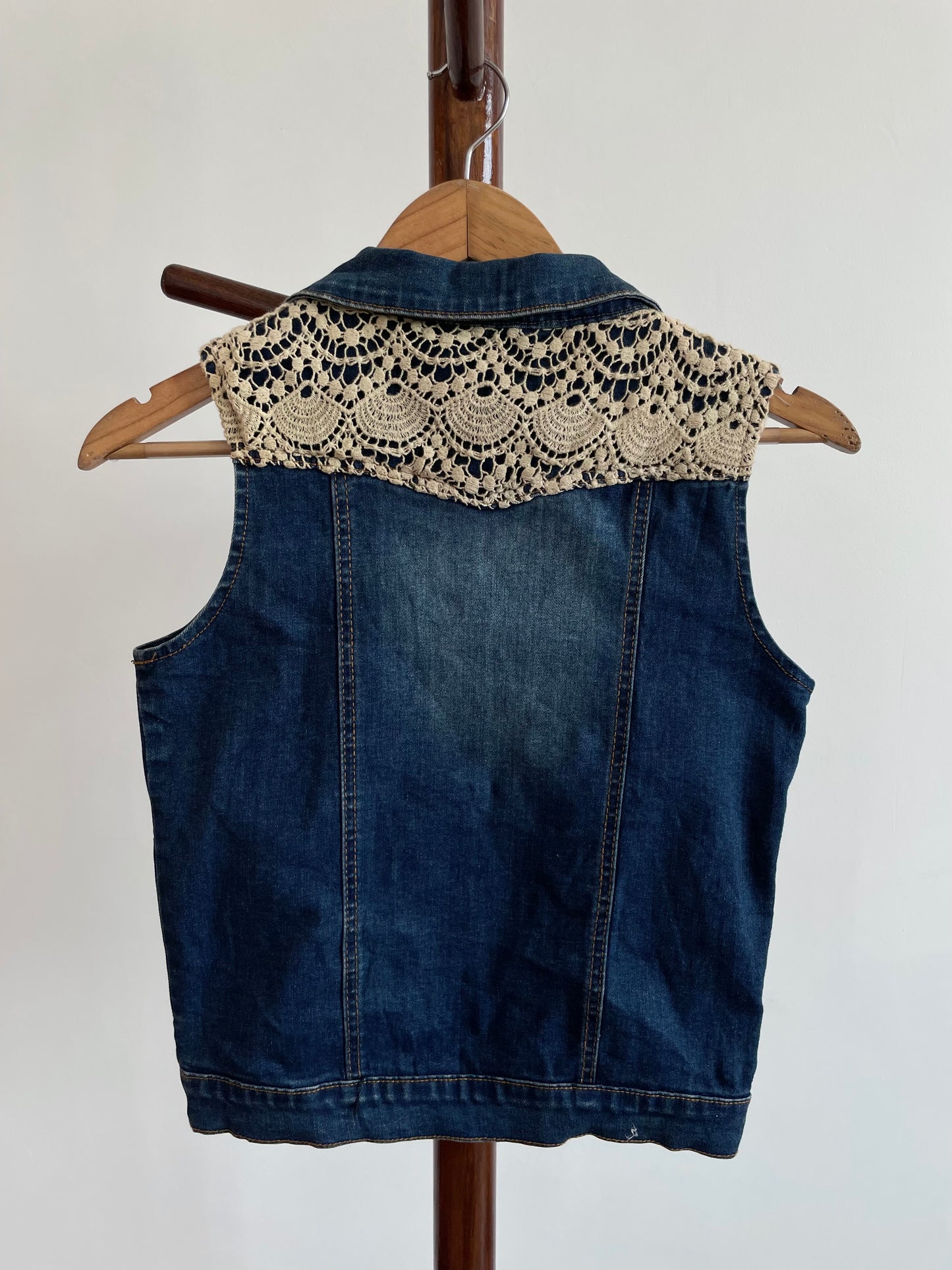 Denim Vest-Bust 32