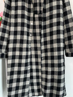 Load image into Gallery viewer, Jessi Grey & Black Warm Shacket - Bust 40