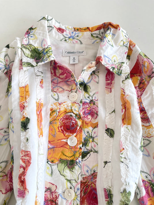 Coldwater Creek Shirt-Bust 40