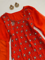 Load image into Gallery viewer, Heavily Hand Embroidered Kurti-Bust 38