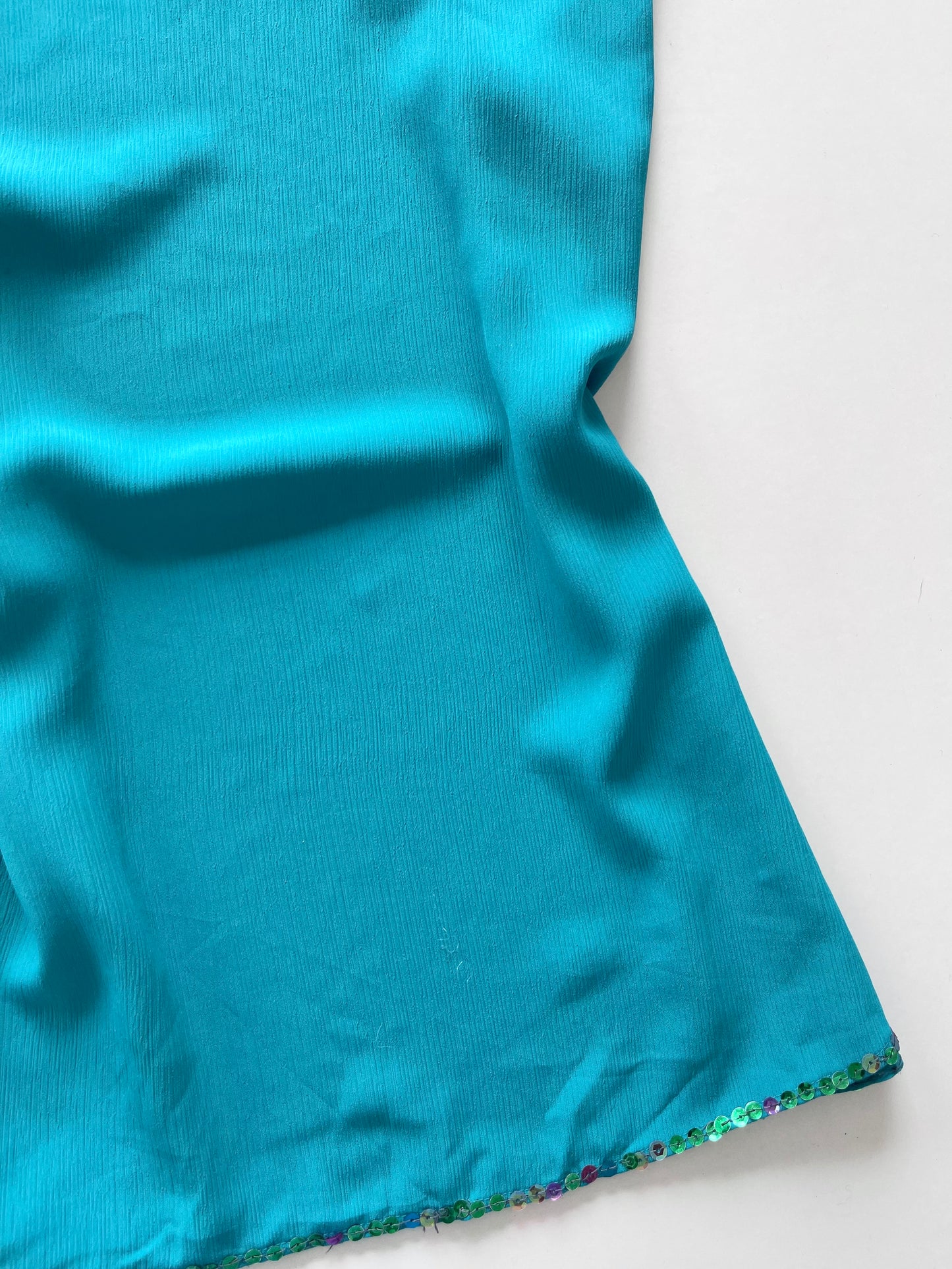 Cielo Bleu Sequin Vintage Top-Bust 46