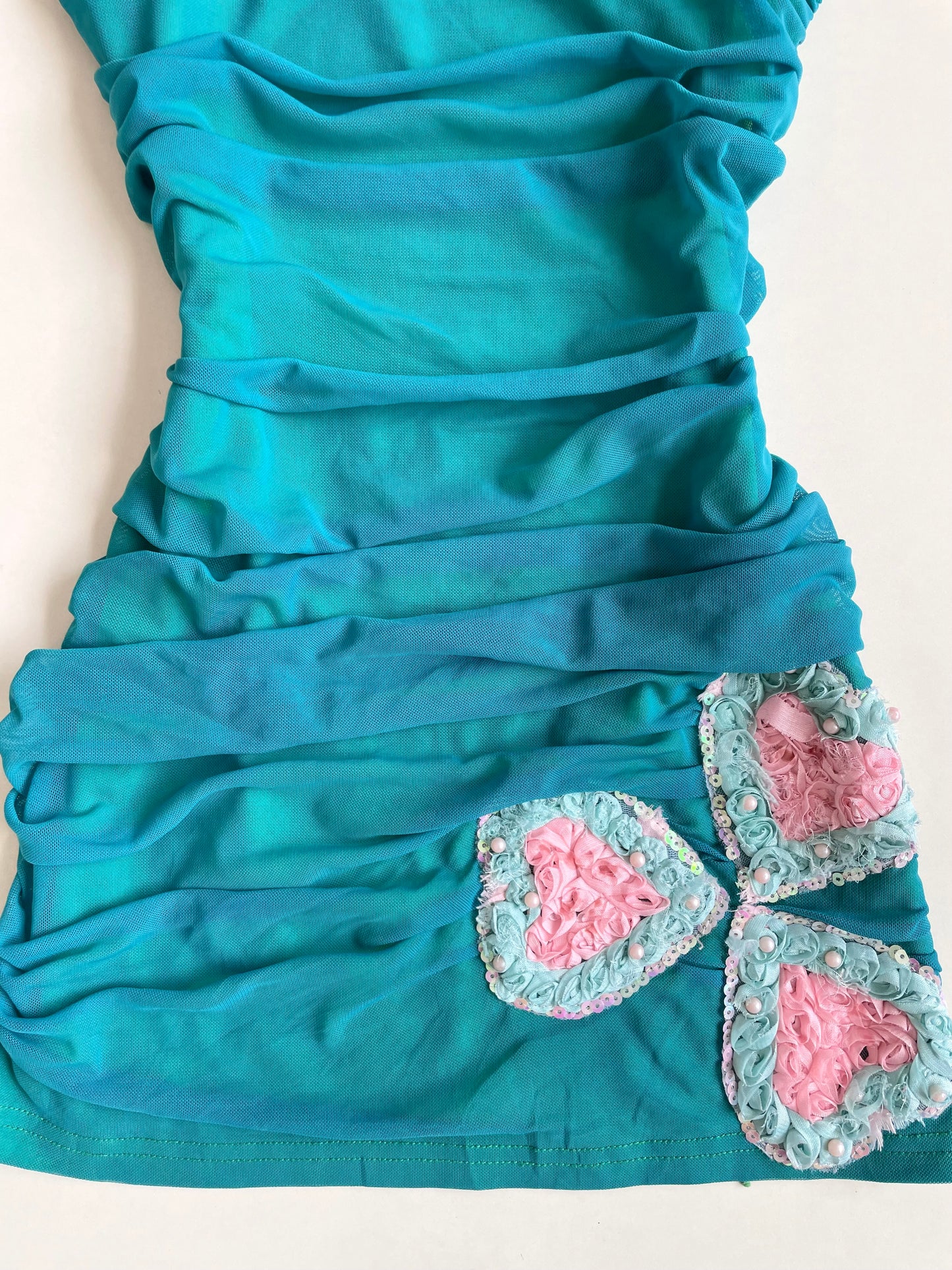 Embroidered Vintage Dress-Bust 30 to 32