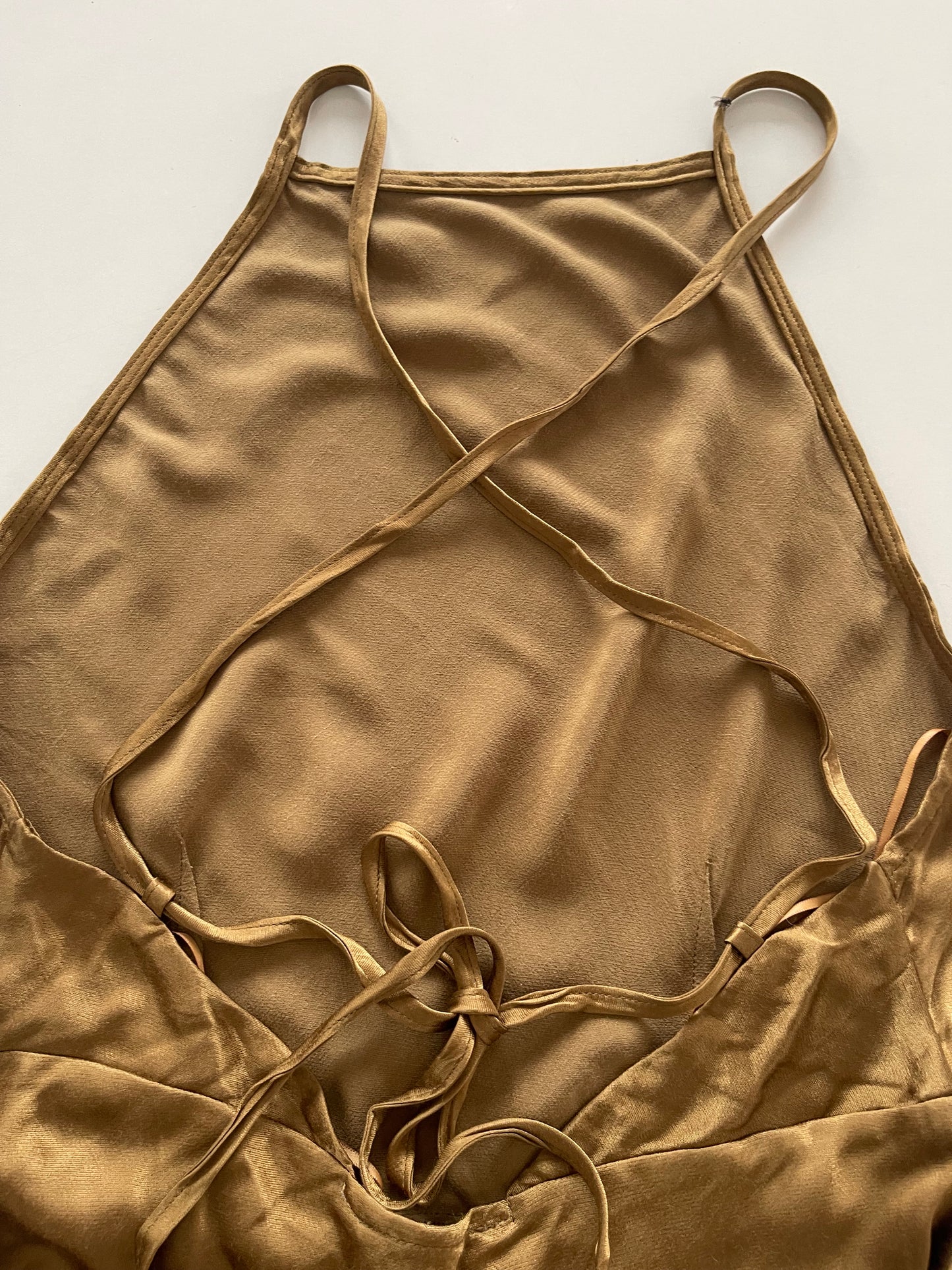 Forum Backless Satin Dress-Bust 34 to 36
