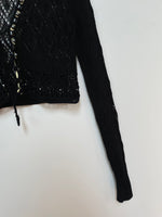 Load image into Gallery viewer, Sheer Crochet Top-Bust 36 to 40