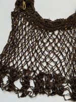 Load image into Gallery viewer, Rhinestone Crochet Top-Bust 26 to 30