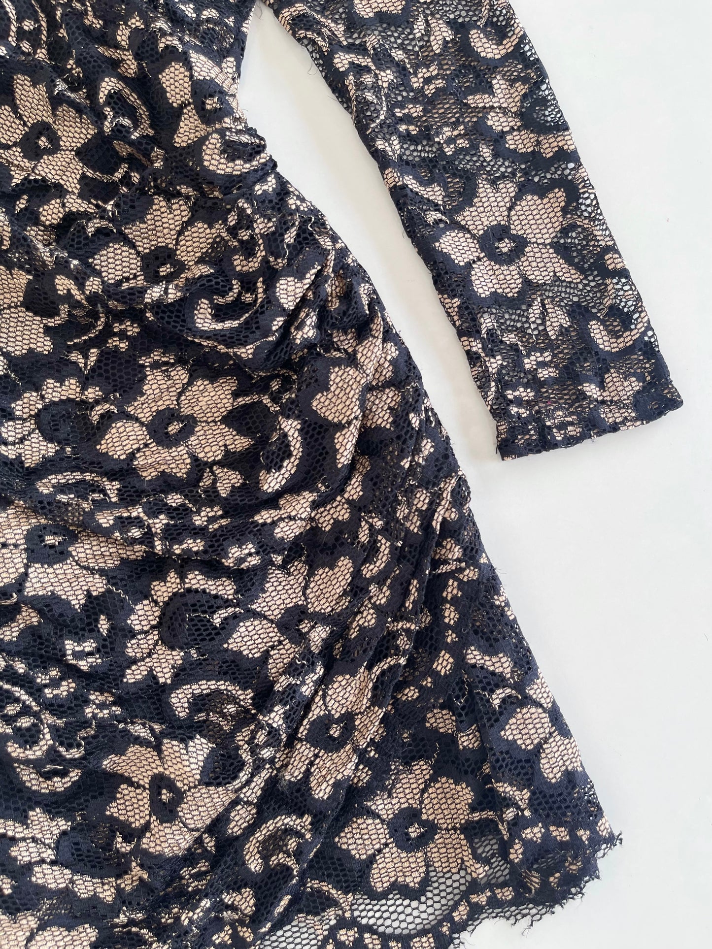 Vintage Lace Dress-Bust 32 to 34