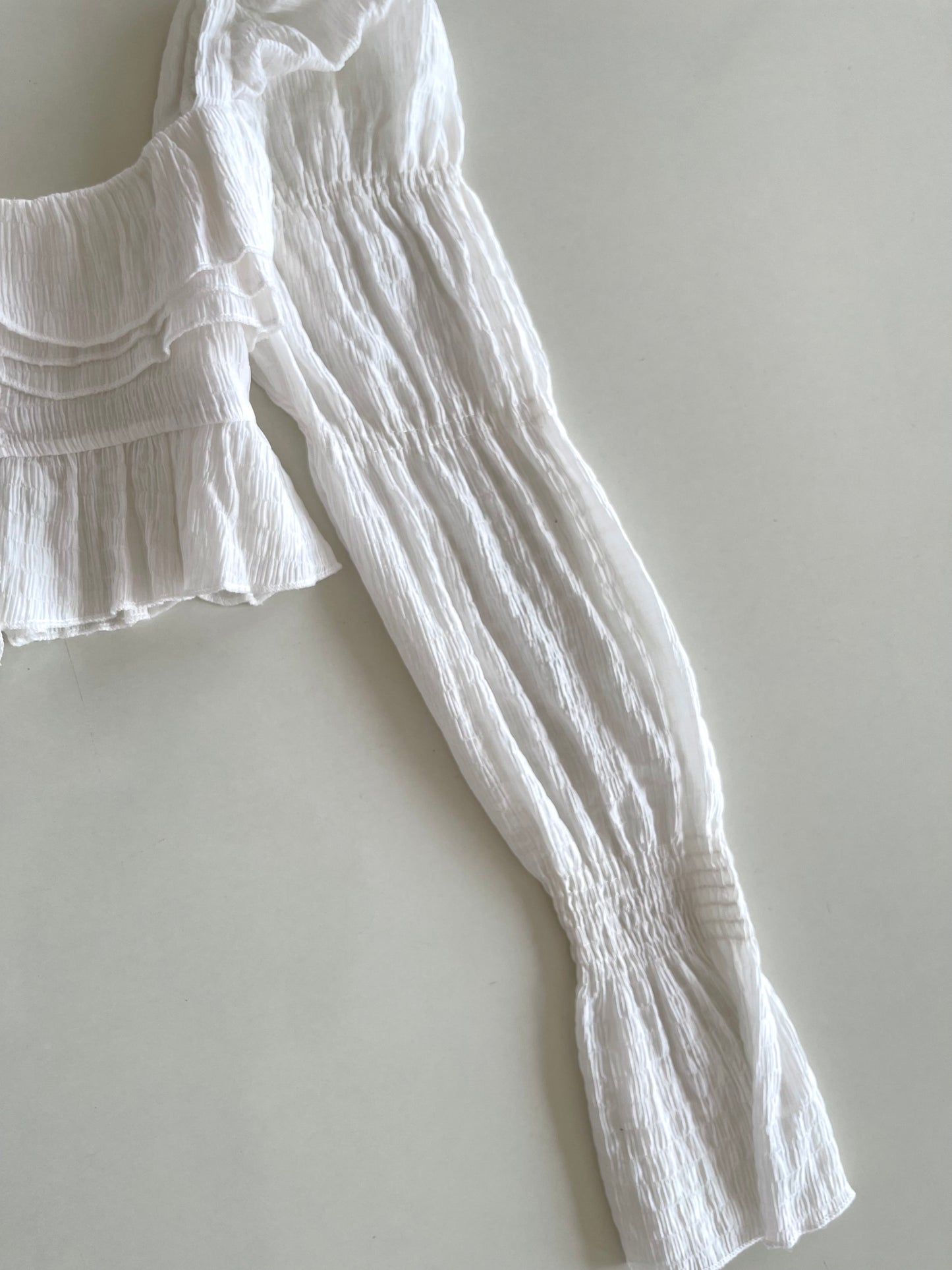 Mik White Top-Bust 36 to 38