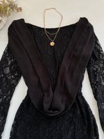 Load image into Gallery viewer, Lace Backless Dress-Bust 34