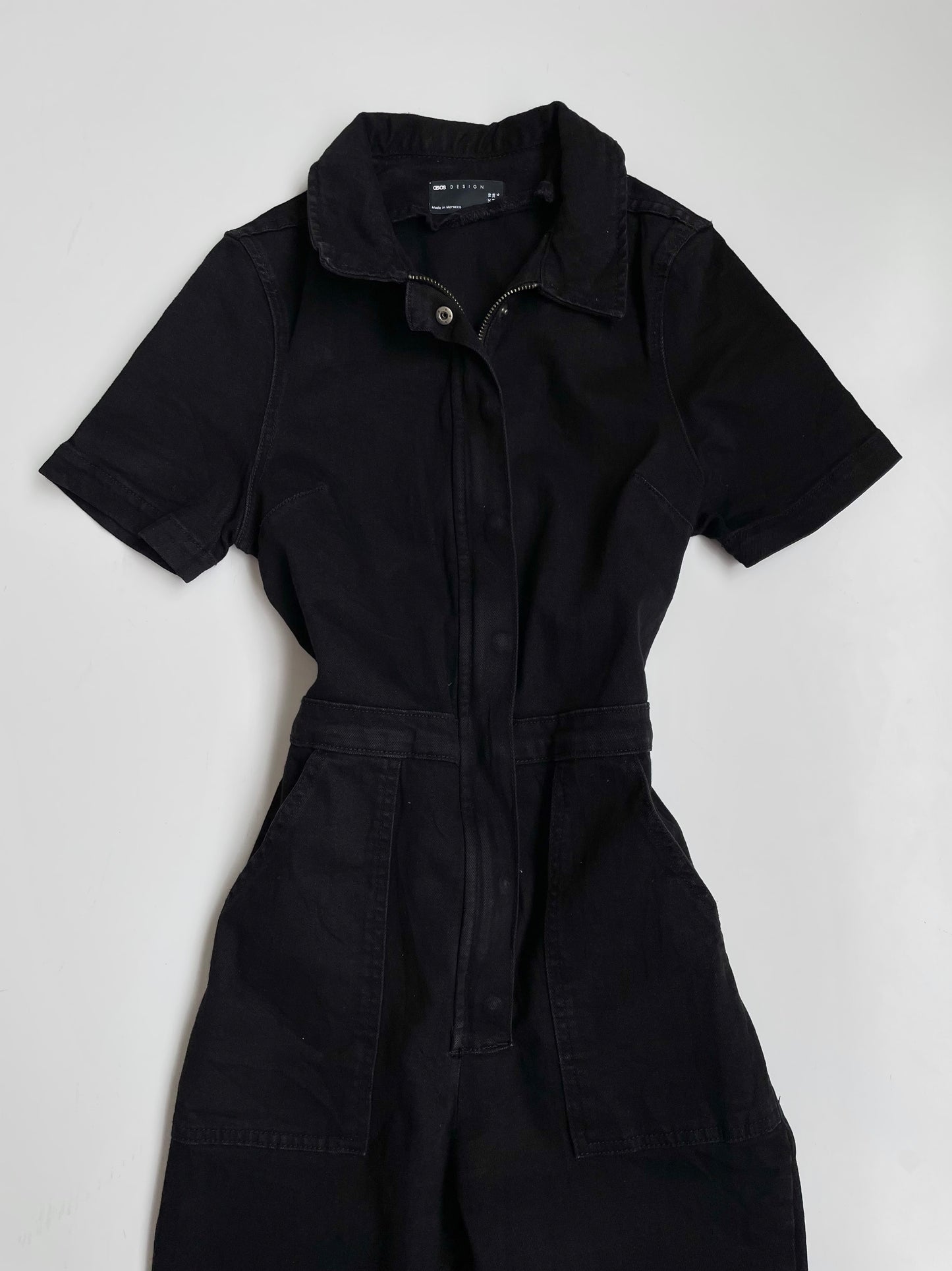 Asos Denim Jumpsuit-Bust 32