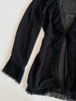 Load image into Gallery viewer, Ruffle Sheer Top-Bust 44