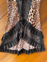 Load image into Gallery viewer, Animal Print Slip Dress-Bust 30 to 32