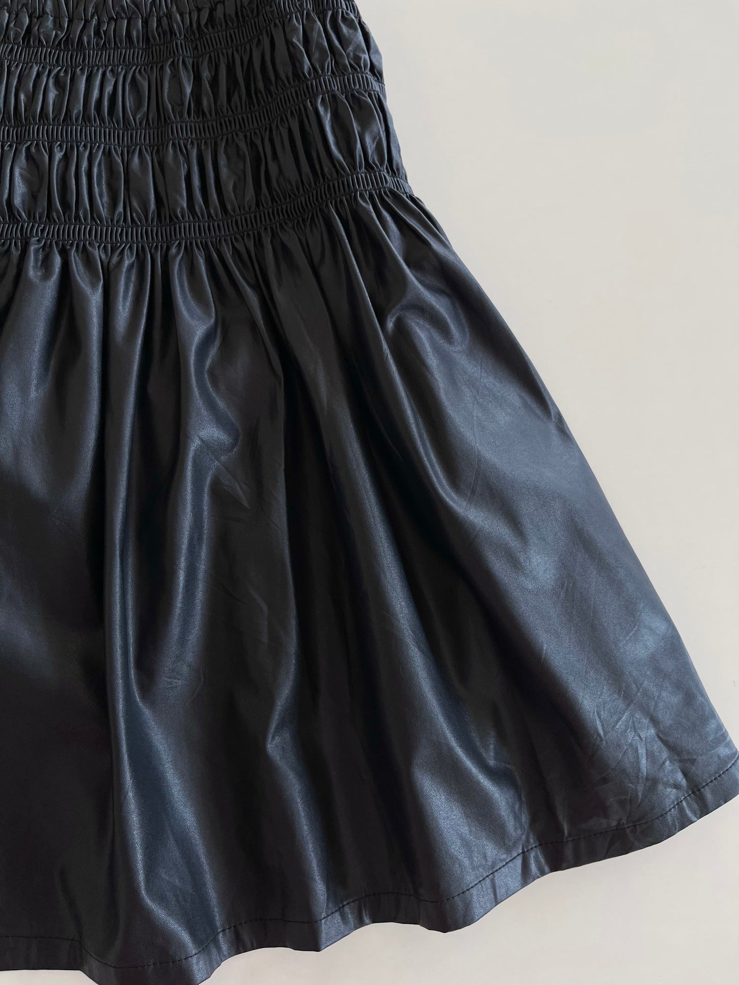 Mystery Faux Leather Skirt-Waist 28 to 34