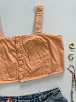 Load image into Gallery viewer, Denim Top-Bust 36