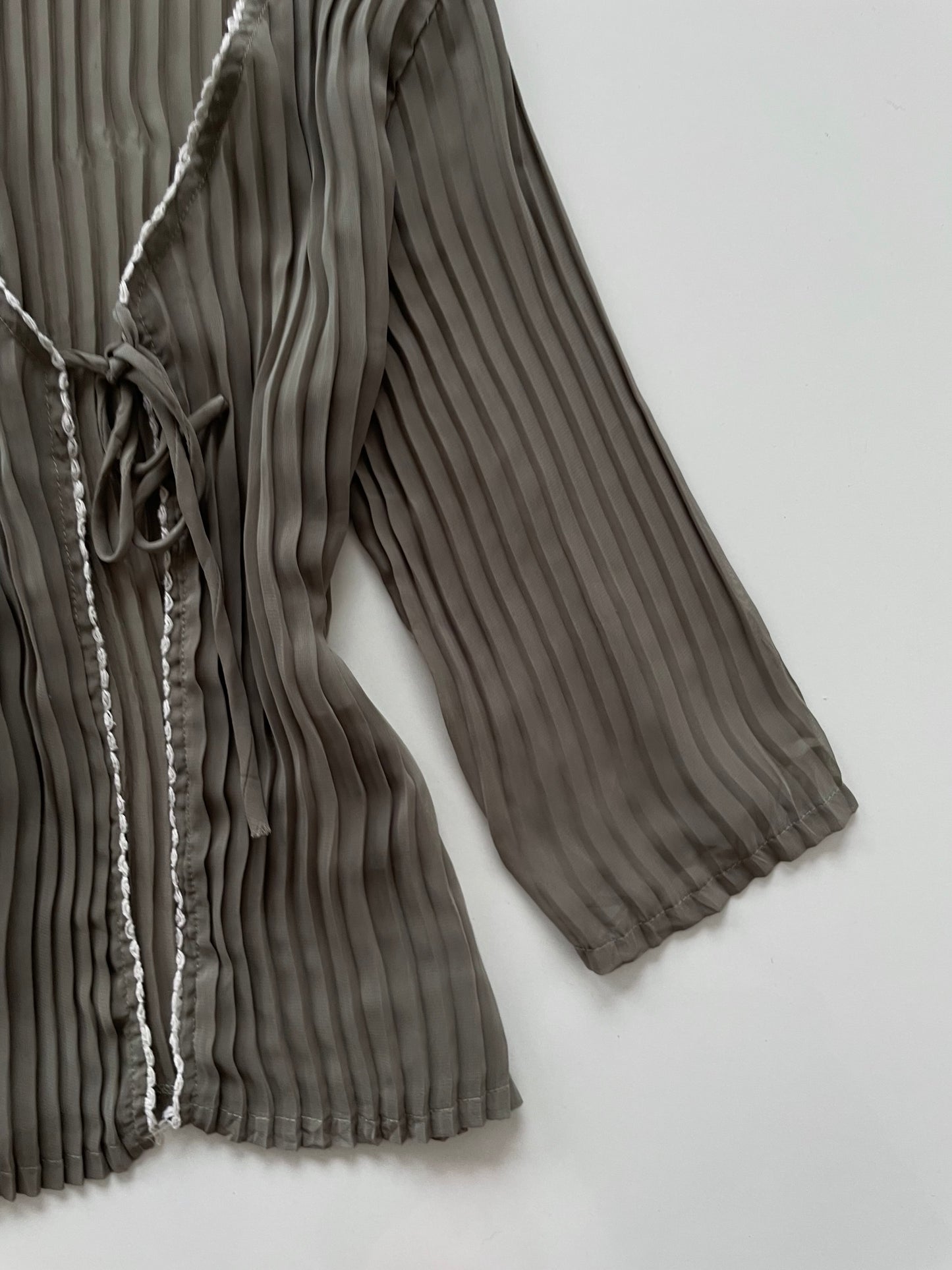 Olive Please Sheer Top-Bust 40 to 42