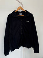 Load image into Gallery viewer, Columbia Dark Grey Fleece Jacket-Bust