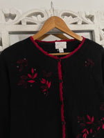 Load image into Gallery viewer, Christopher & Banks Embroidered Vintage Sweater-Bust 46