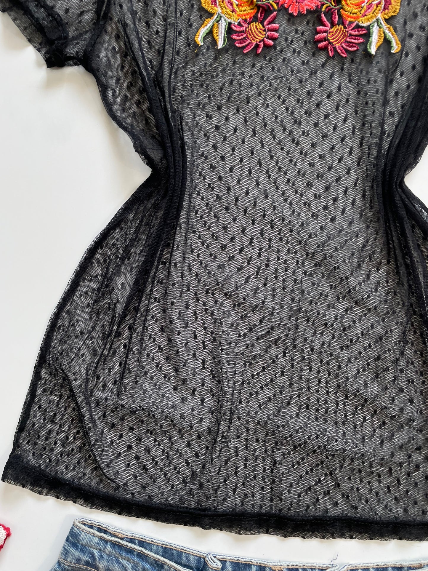 Sheer Top-Bust 36 to 38