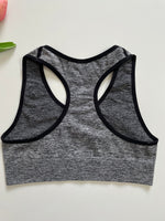 Load image into Gallery viewer, FOSSIL GREY SPORTS BRA - BUST 26 TO 30