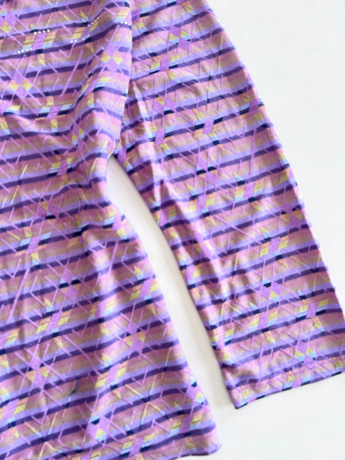 Purple Vintage Top-Bust 42 to 44