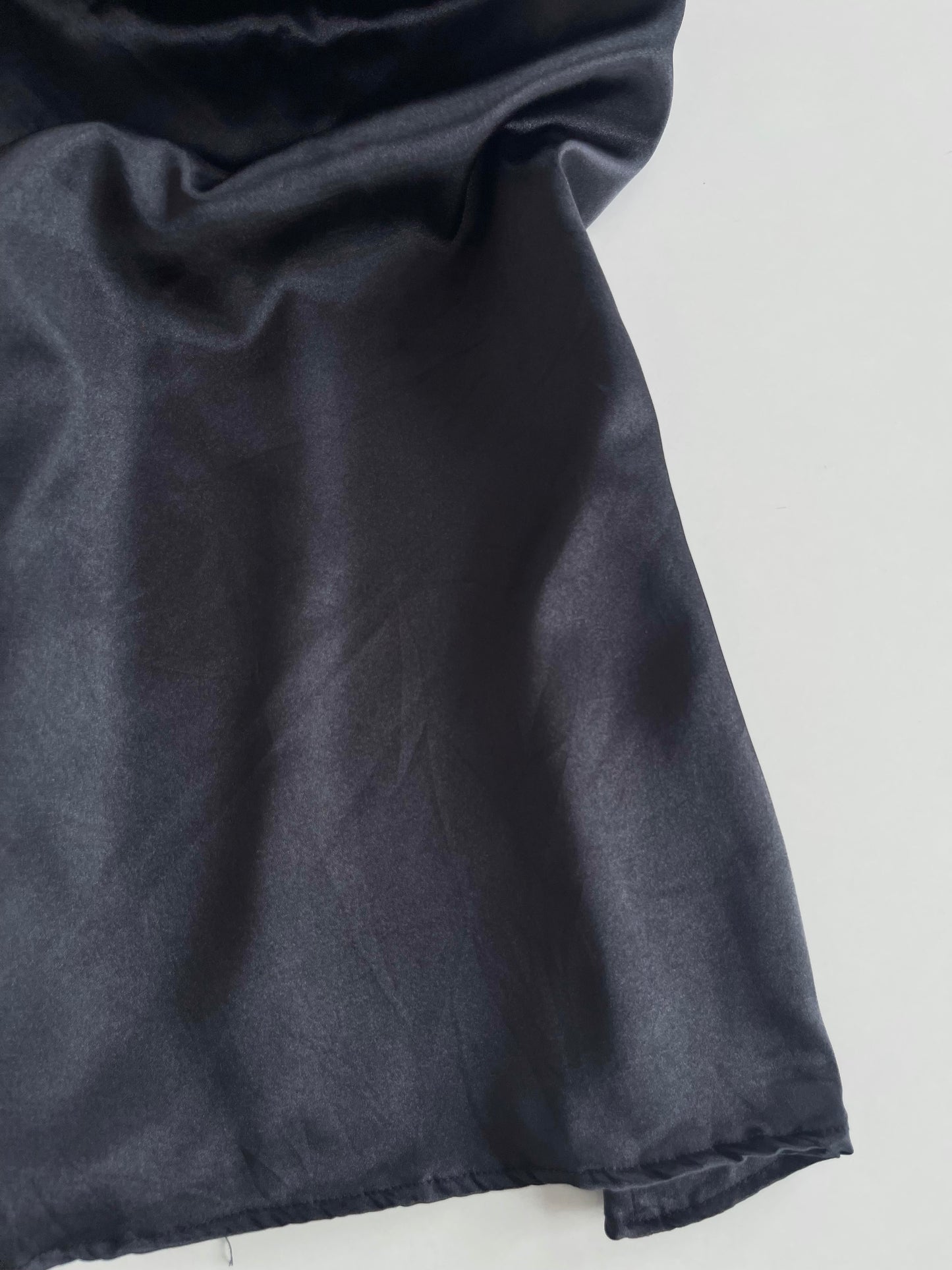 Satin Cowl Neck Top-Bust 36