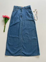 Load image into Gallery viewer, Denim Skirt-Waist 28