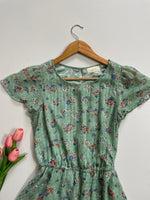 Load image into Gallery viewer, FLORAL VINTAGE DRESS - BUST 34