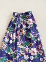 Load image into Gallery viewer, Floral Vintage Skirt-Waist 22 to 28