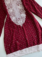 Load image into Gallery viewer, Embroidered Kurti-Bust 36