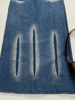Load image into Gallery viewer, Denim Skirt-Waist 32 to 26
