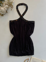 Load image into Gallery viewer, Sequin Halter Neck Top-Bust 30 to 32