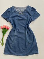 Load image into Gallery viewer, Denim Dress-Bust 36
