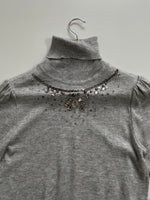 Load image into Gallery viewer, GREY STONES KNIT - BUST 32 TO 34