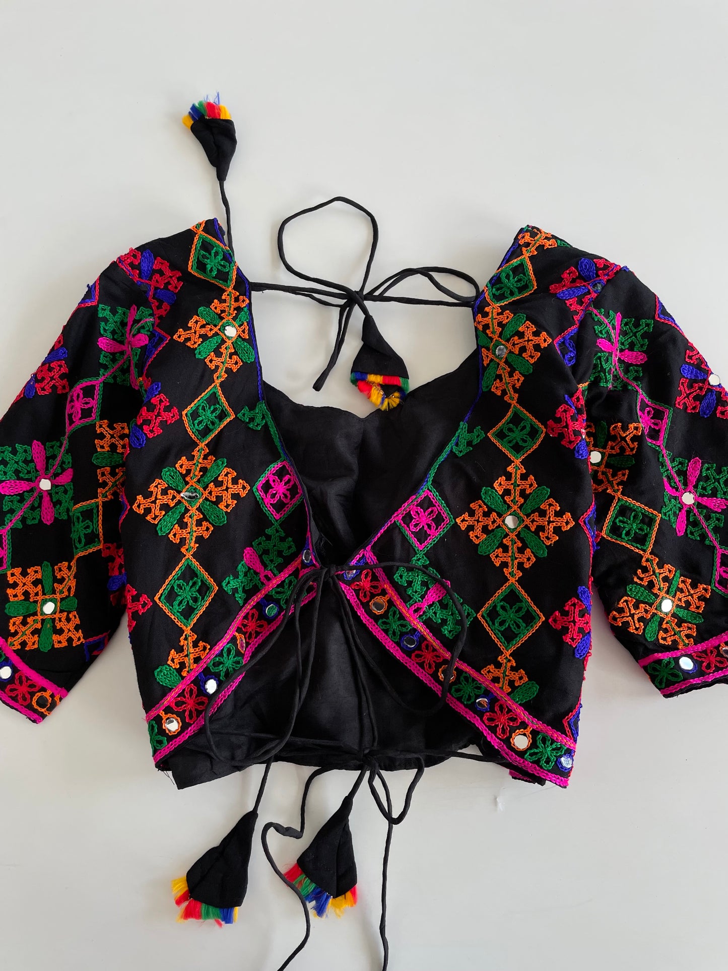 Embroidered Desi Top-Bust 34