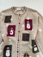 Load image into Gallery viewer, Croft & Barrow Embroidered Christmas Sweater-Bust 42