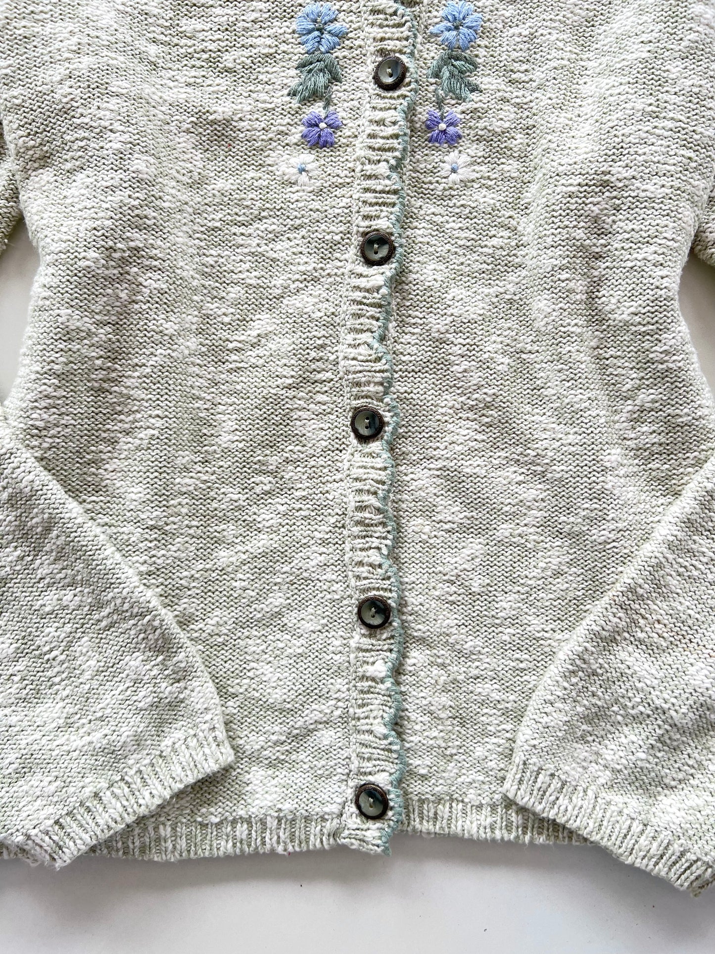 Reflections Embroidered Sweater-Bust 44