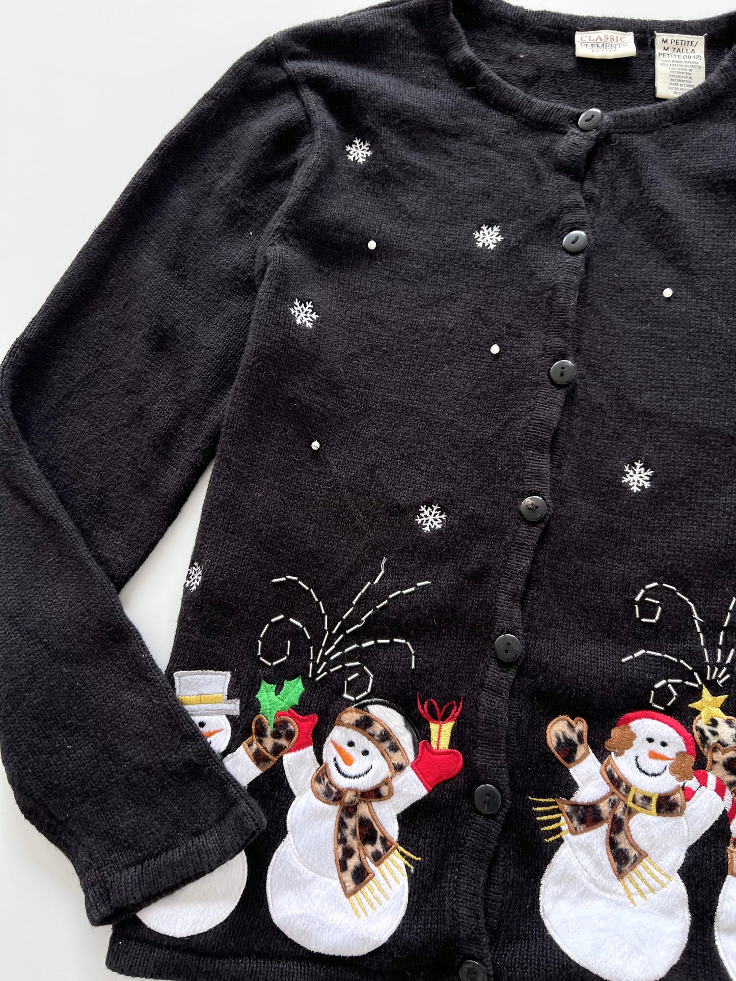 Classic Elements Christmas Sweater-Bust 40
