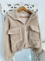 Load image into Gallery viewer, Super Thick Teddy Jacket-Bust 50