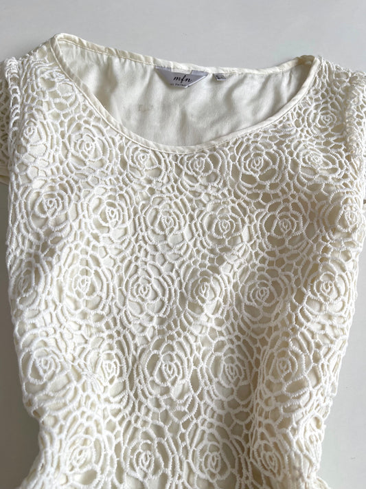Vintage Lace Dress-Bust 34
