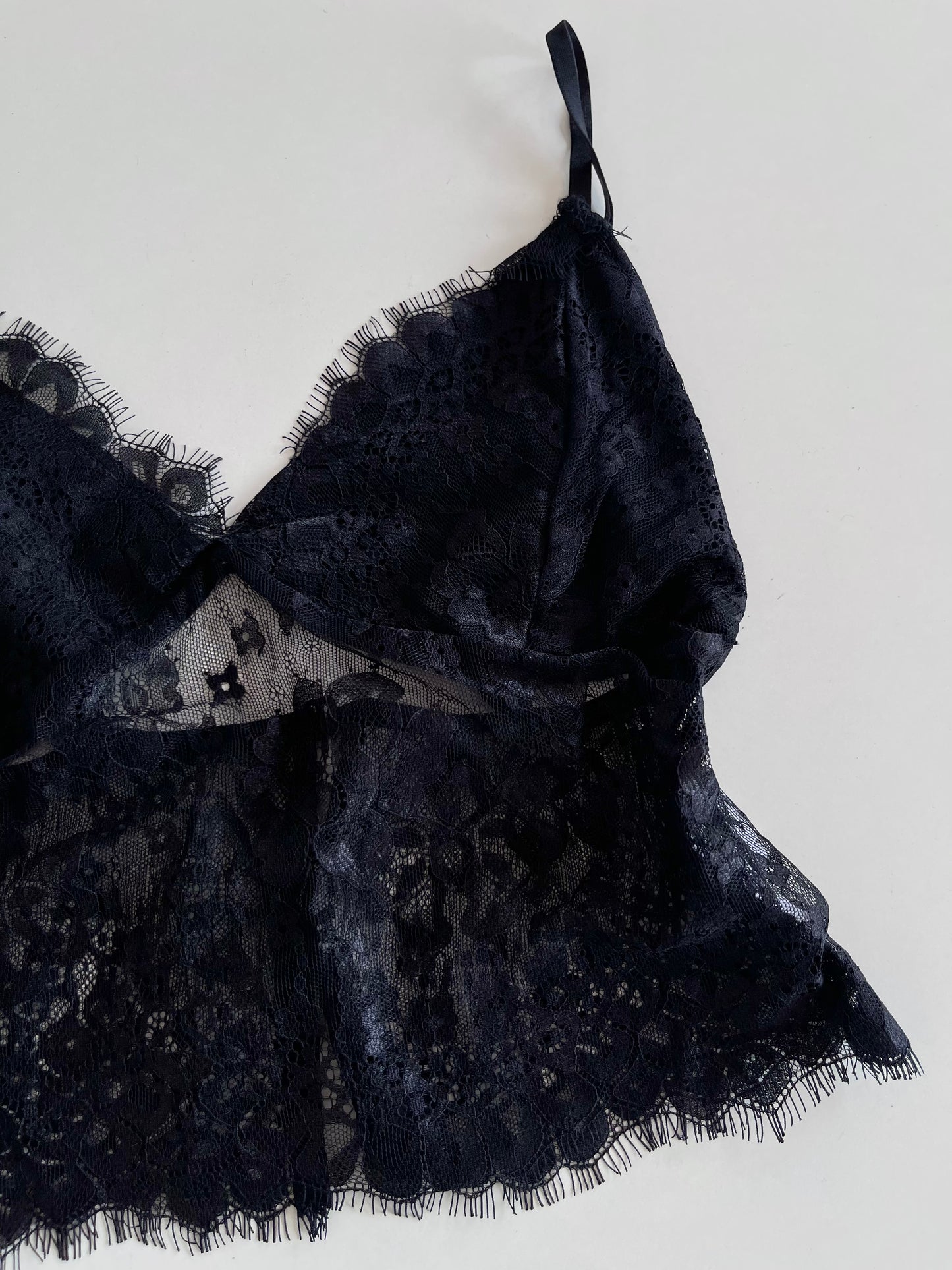 Lace Sheer Top-Bust 30 to 32