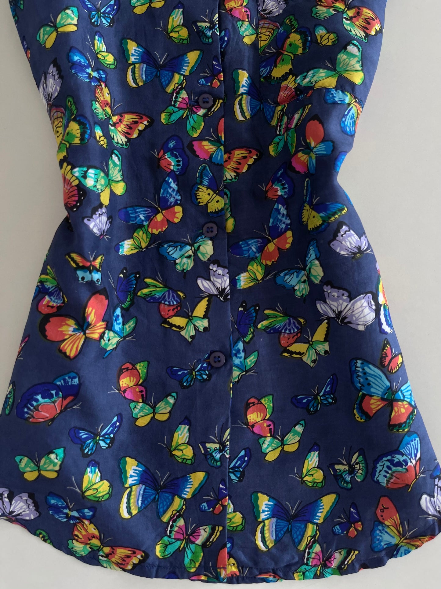 Vintage 100% Silk Top-Bust 38