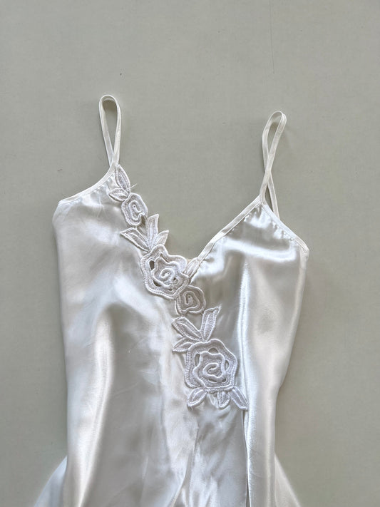 Satin Lace Slip Dress-Bust 34 to 36