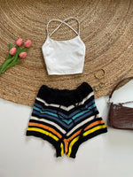 Load image into Gallery viewer, JOLIE & JOY CROCHET KNIT SHORTS - WAIST 20 to 28