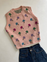 Load image into Gallery viewer, Shrooms Sweater Vest-Bust 44