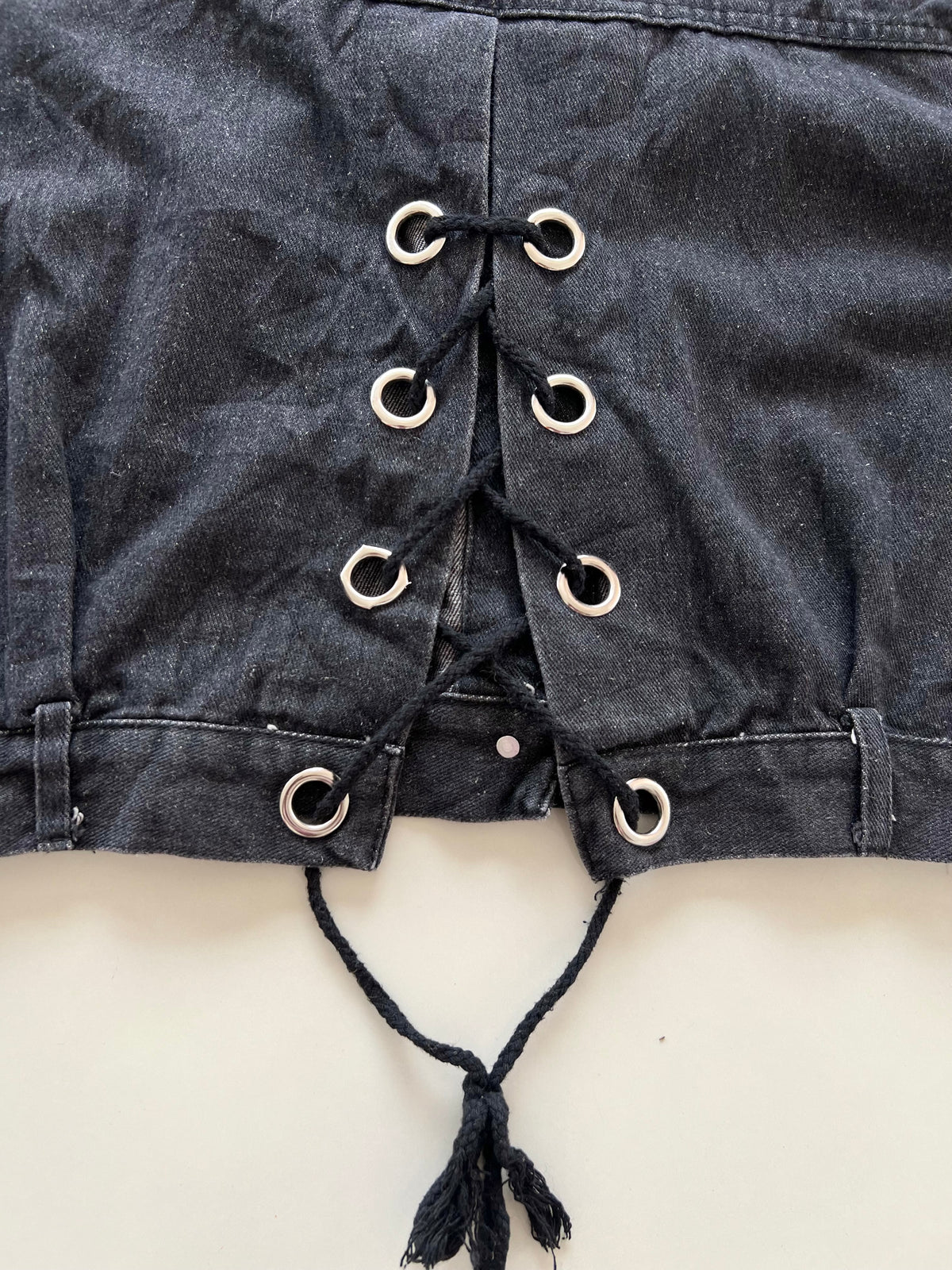 Baggy Vintage Denim Jacket-Bust 44