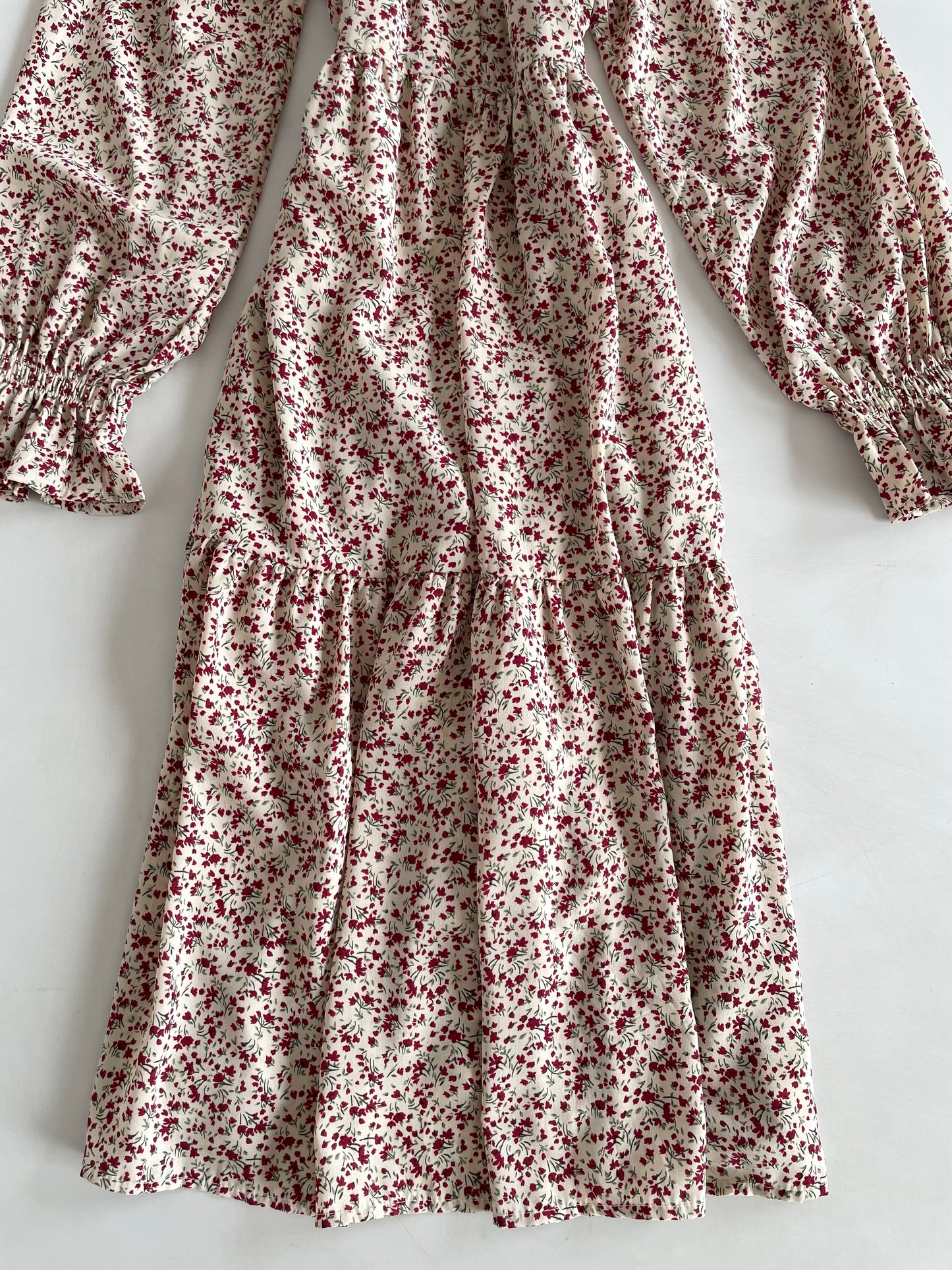 Vintage Big Collar Dress-Bust 40