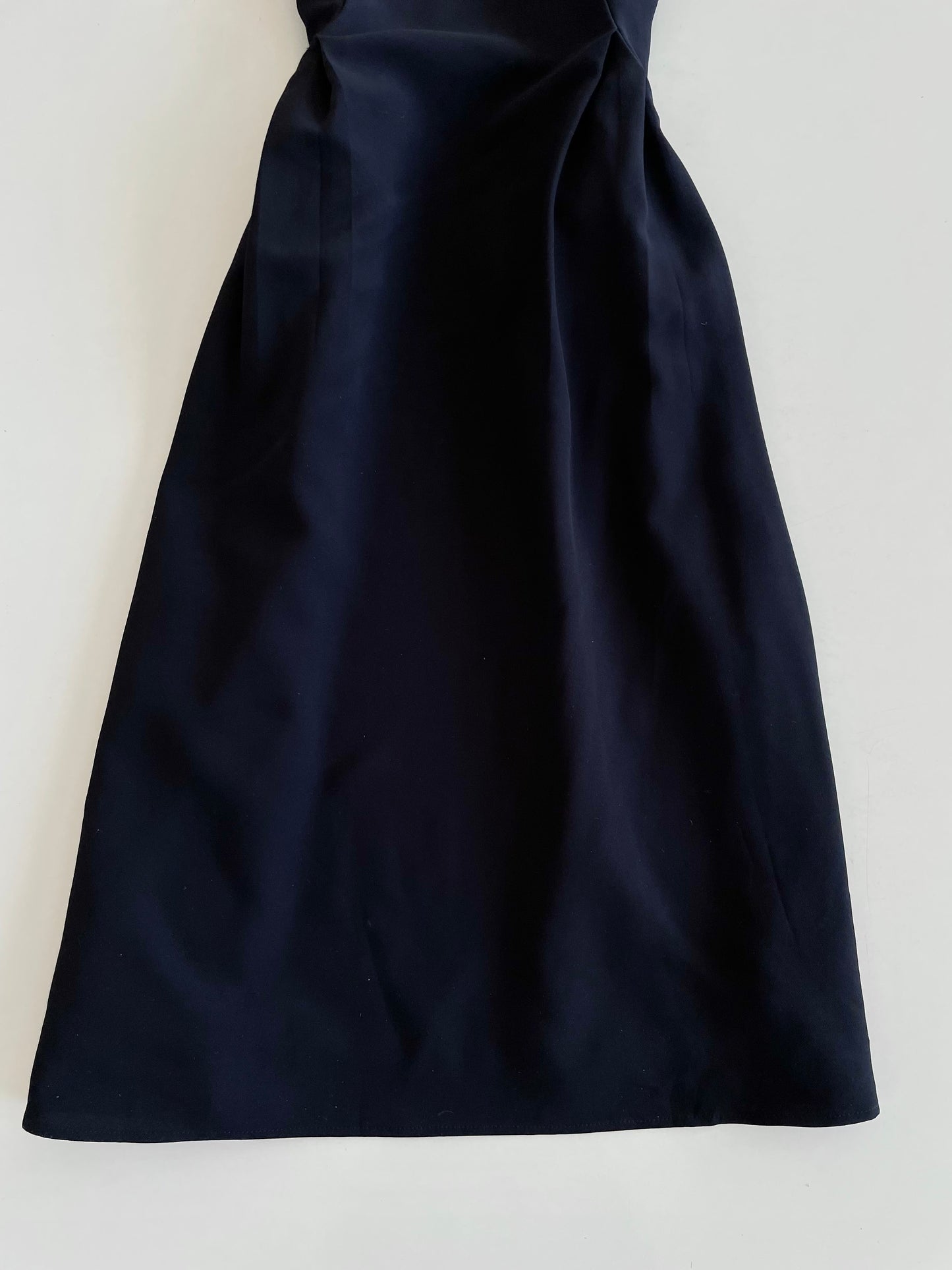 Solid Black Slip Dress-Bust 38