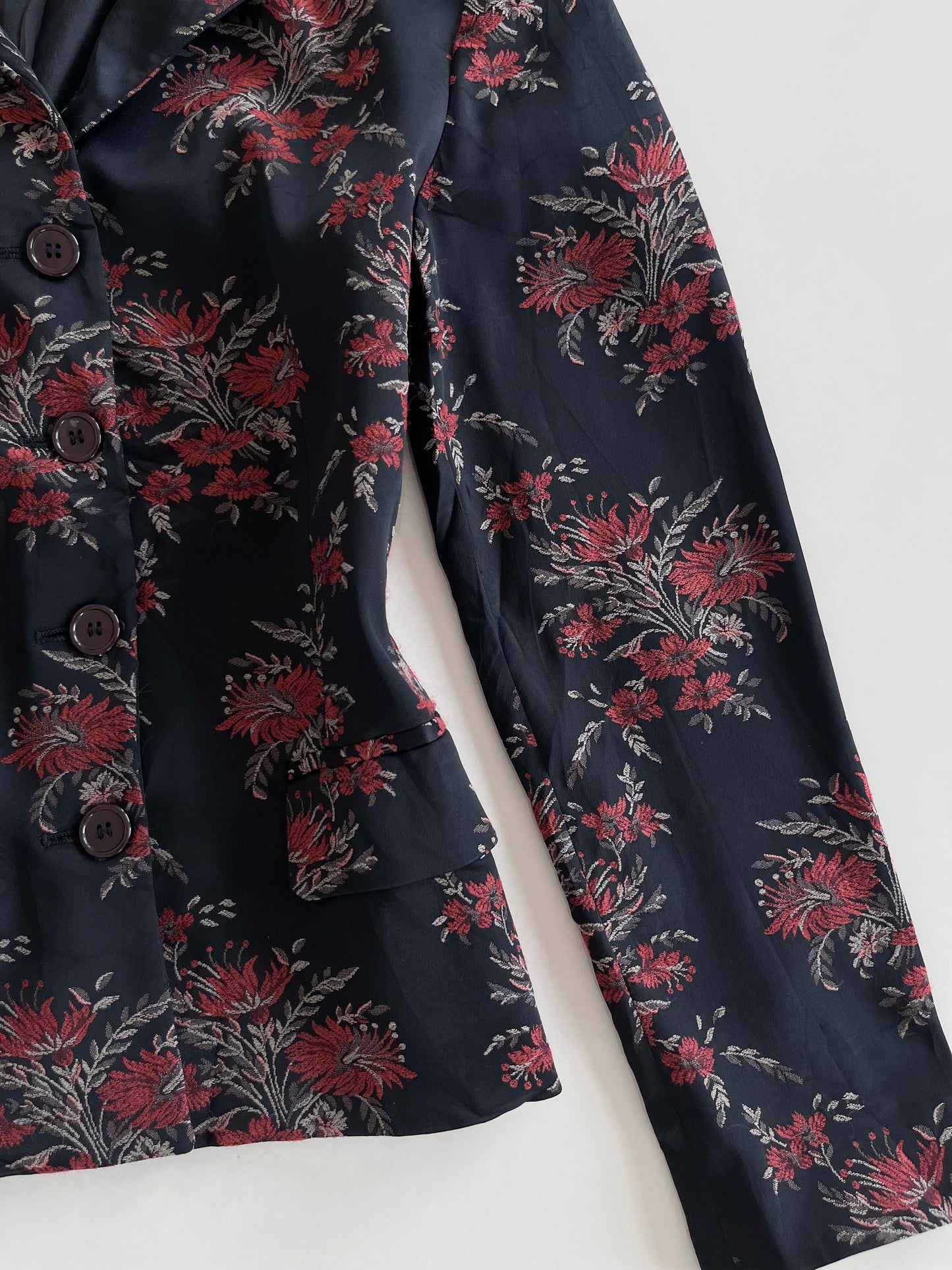 Essential Jacquard Blazer-Bust 34