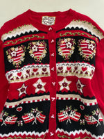 Load image into Gallery viewer, Heirloom Collectibles Embroidered Christmas Sweater-Bust 46