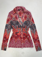 Load image into Gallery viewer, Comma Semi Sheer Shirt-Bust 38 to 40