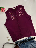 Load image into Gallery viewer, Penmans Embroidered Sweater Vest - Bust 48 to 52